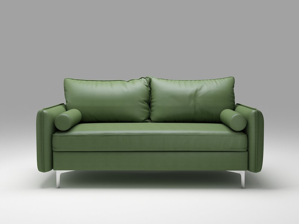 Queenshome Modern Pu Mid Century Two Seater Minimalist Leather Fabric Couch Design Furniture For Small Living Room Sofa Queens Home Queenshome Modern Pu Mid Century Two, Leather And Fabric Sofa And Loveseat