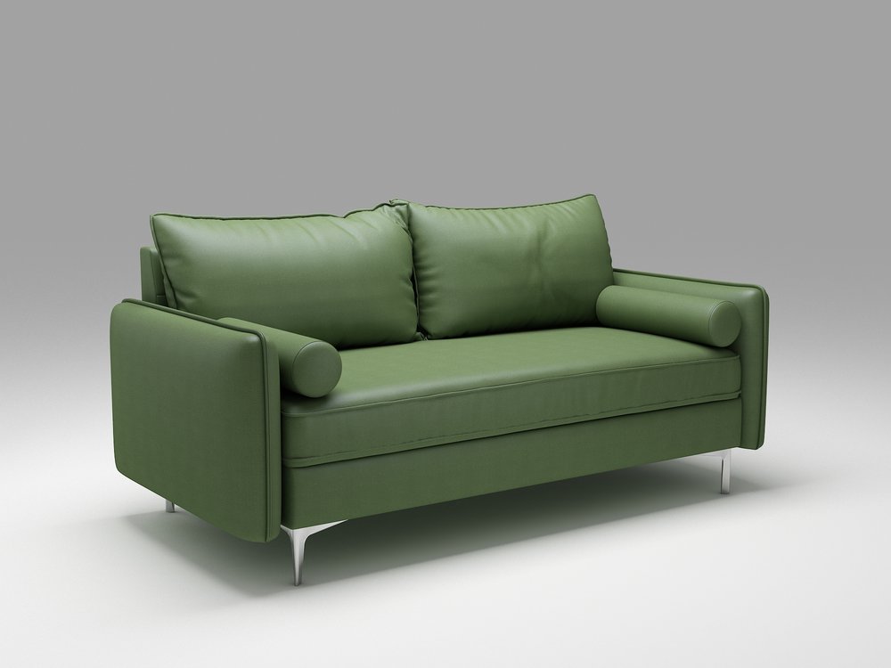 Queenshome Modern Pu Mid Century Two Seater Minimalist Leather Fabric Couch Design Furniture For Small Living Room Sofa Queens Home Queenshome Modern Pu Mid Century Two, Leather And Fabric Sofa And Loveseat