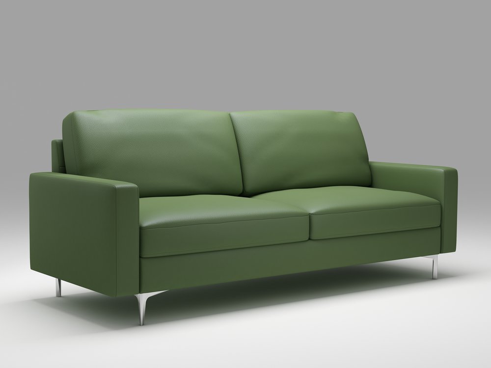 Queenshome Contemporary Dark Green Small Modern Leather Sectional Couch Loveseat Sofa Living Room Sets Queens Home Queenshome Contemporary Dark, Modern Leather Sofa And Loveseat Set