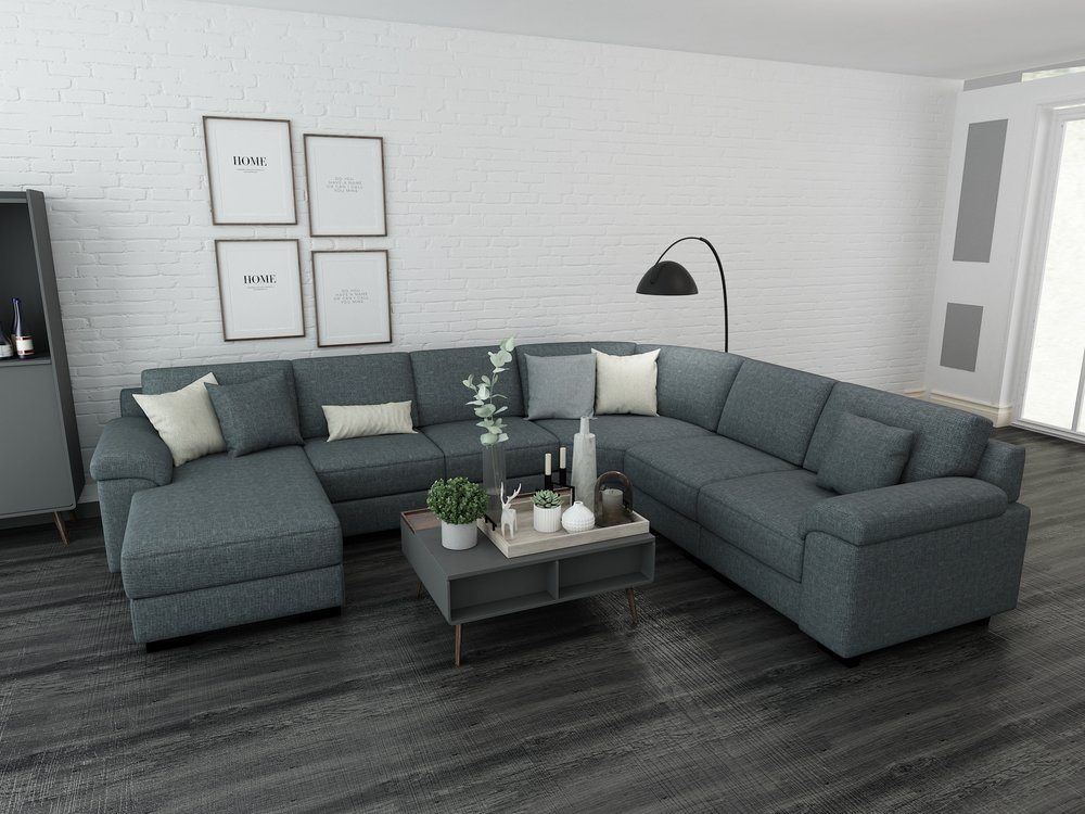 Antique Promotional Big Corner Fabric Of America Style Living Room Sectional Furniture Sofa Queens Home Antique Promotional Big Corner Fabric, How Big Are Corner Sofas