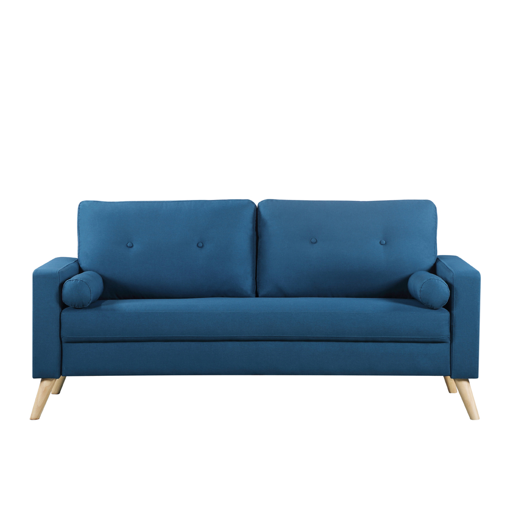 Queenshome Luxury New Modern Divano, 3 Seater Scandinavian Style Sofa Bed