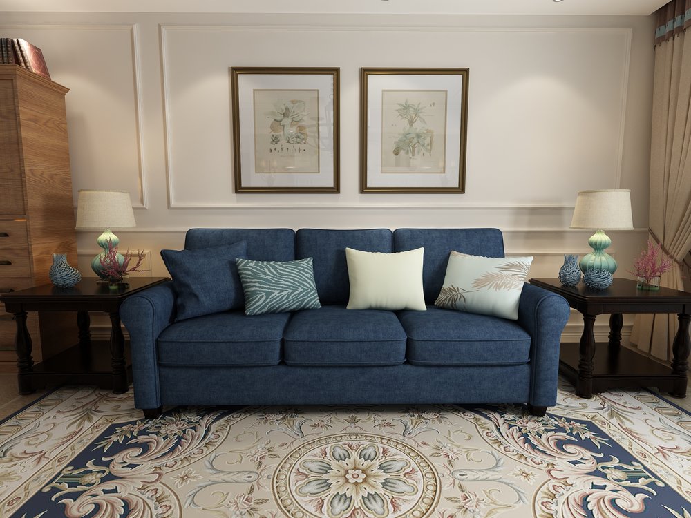 Queenshome American New Classic Design, New Classic Design Sofa Set