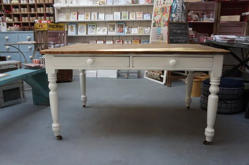 Elm table, £625