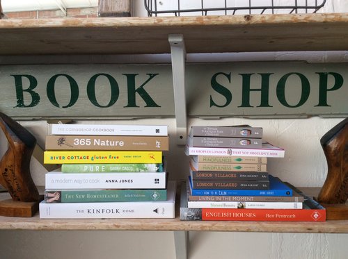 A selection of lifestyle and cookery books
