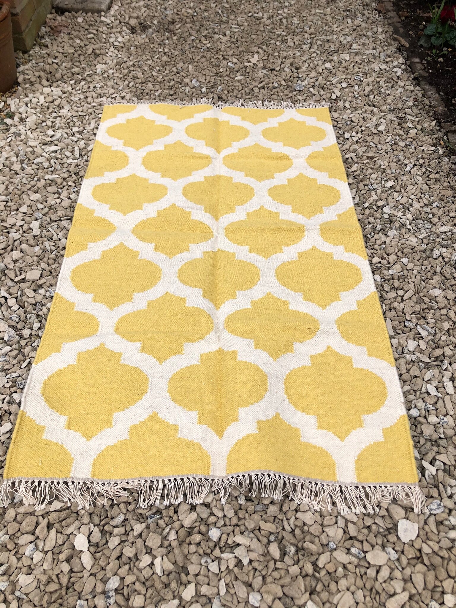 Recycled cotton & wool rugs