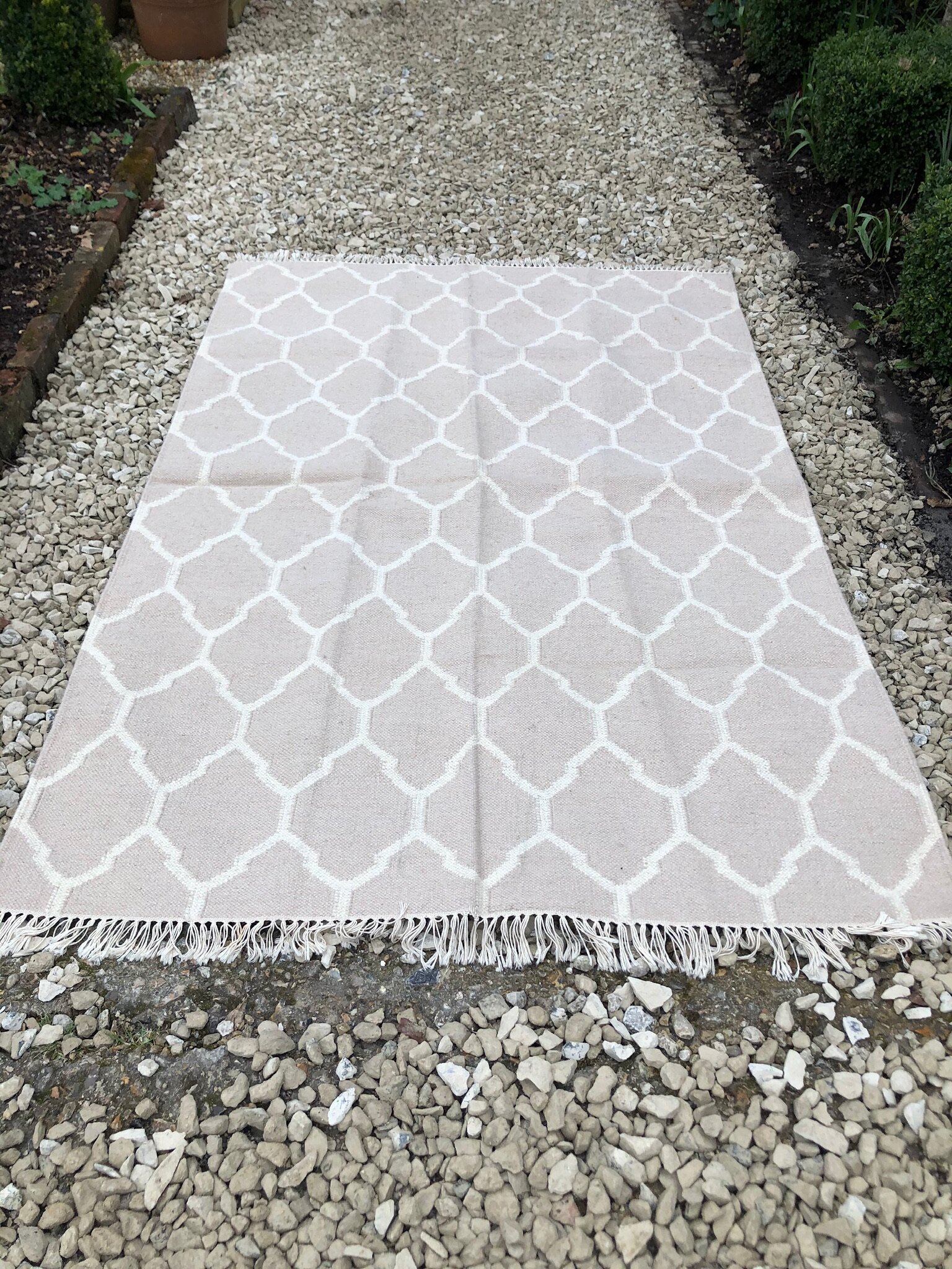 Recycled cotton & wool rugs
