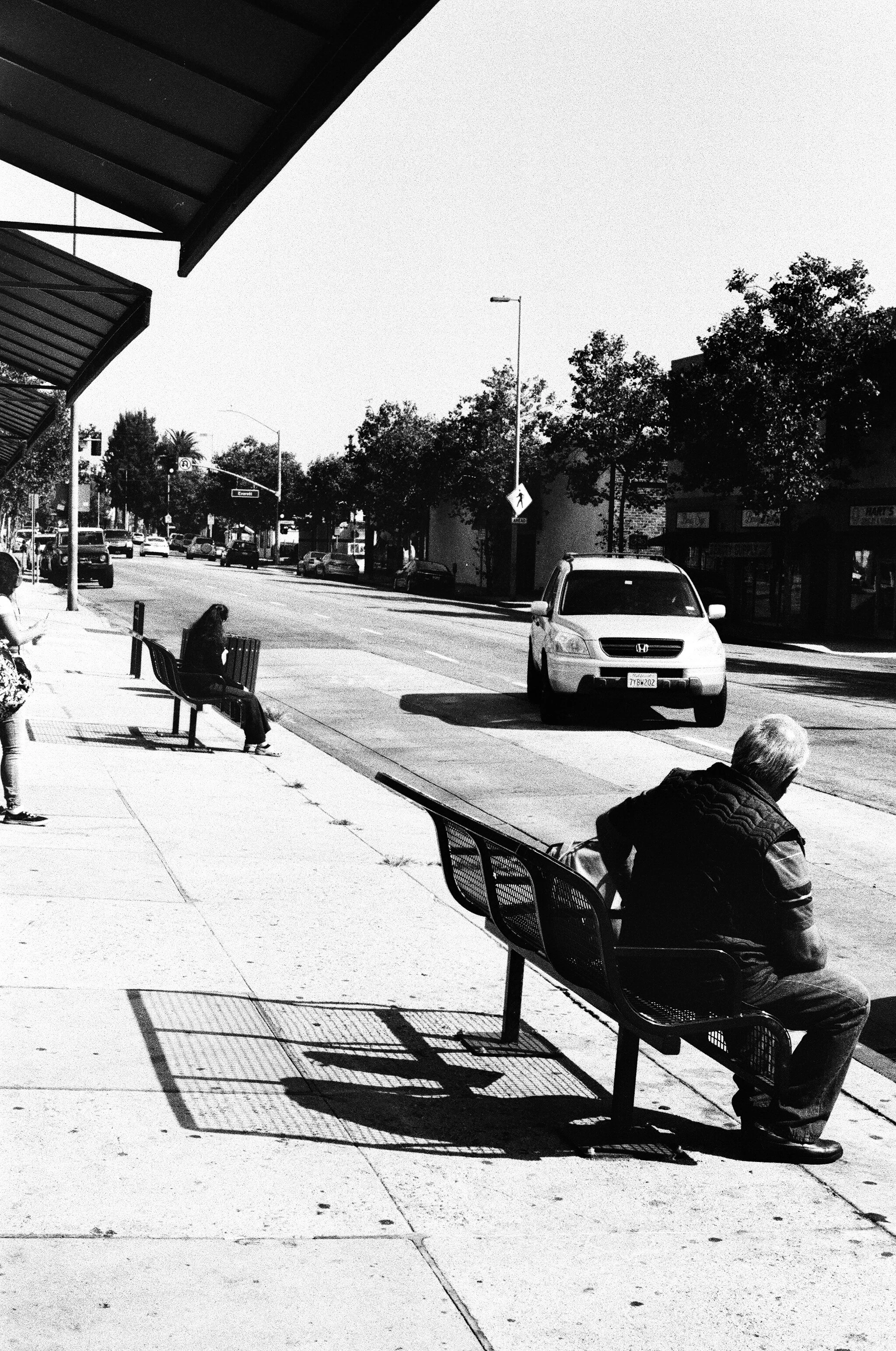  Foo at the bus stop #1 