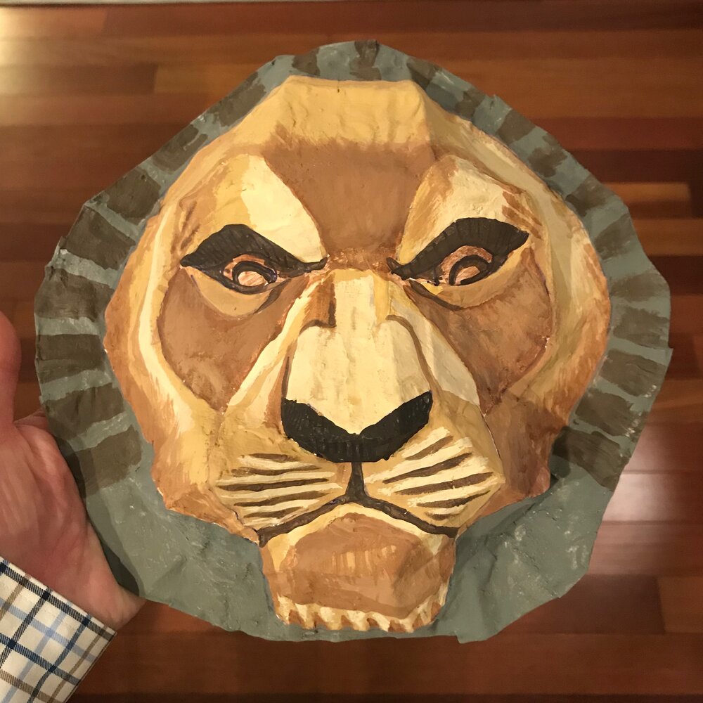 Mufasa mask, Lion King