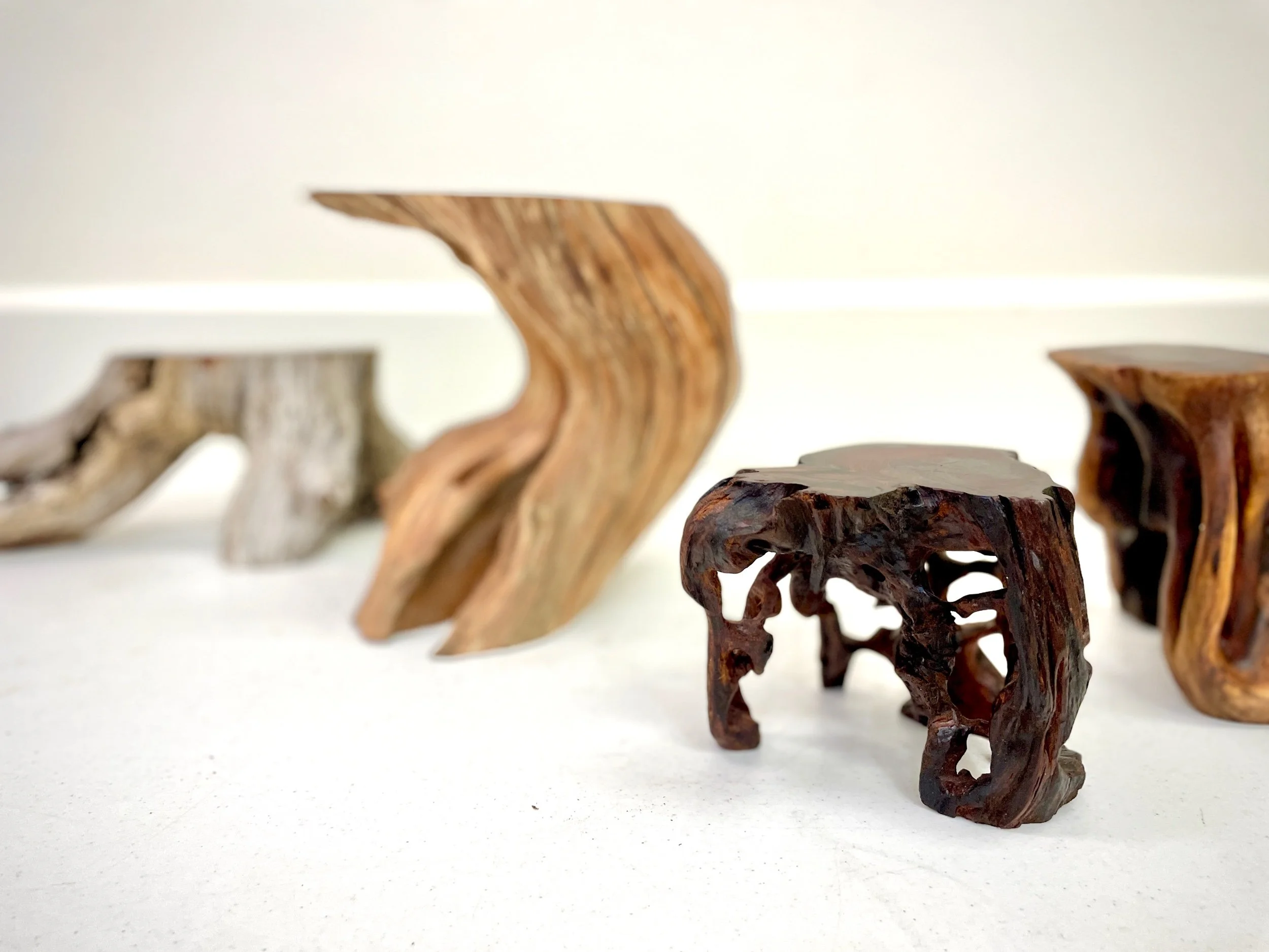 Root Style Carved Stands