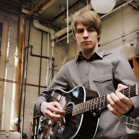 In an acoustic guitar mood lately, it&rsquo;s got more of a winter sound :) #factory #guitar #singersongwriter #acoustic #mikebergmusic #gibsonj45 #folk #musician