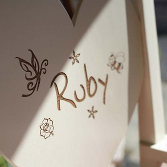 Personalise with a name