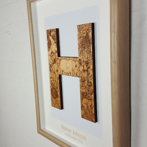 Personalised Decorative childs letter