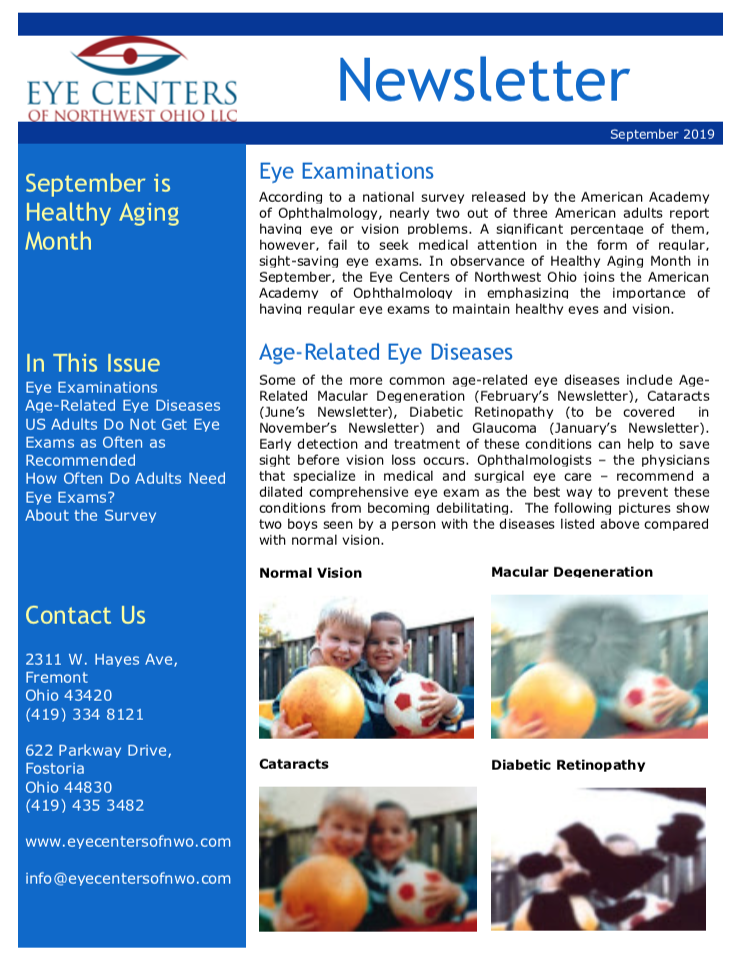 September 2019 Newsletter