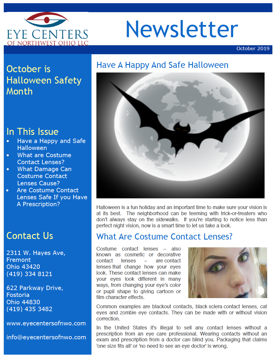 October 2019 Newsletter