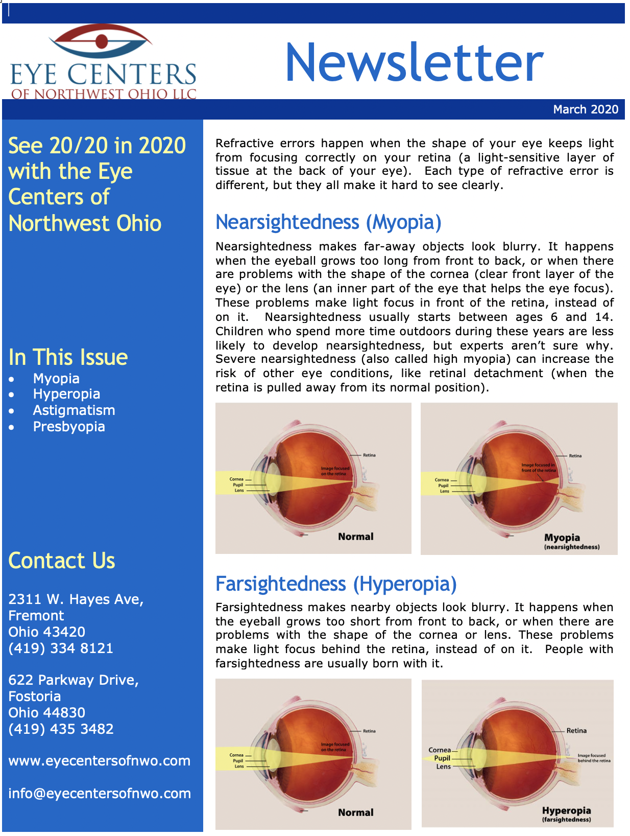 March 2020 Newsletter