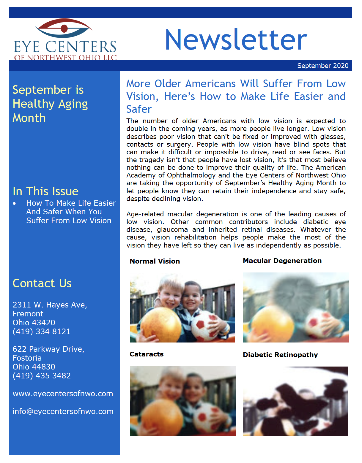 September 2020 Newsletter