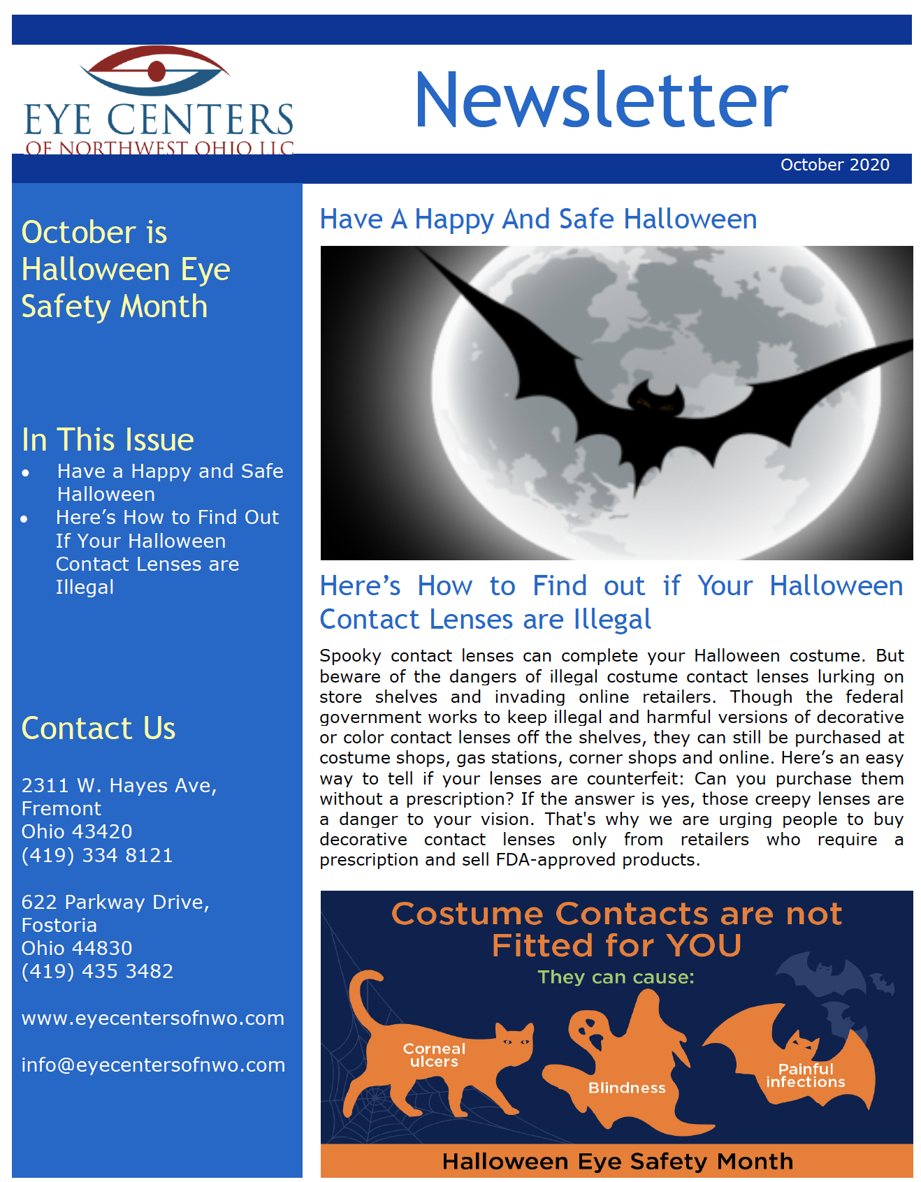 October 2020 Newsletter