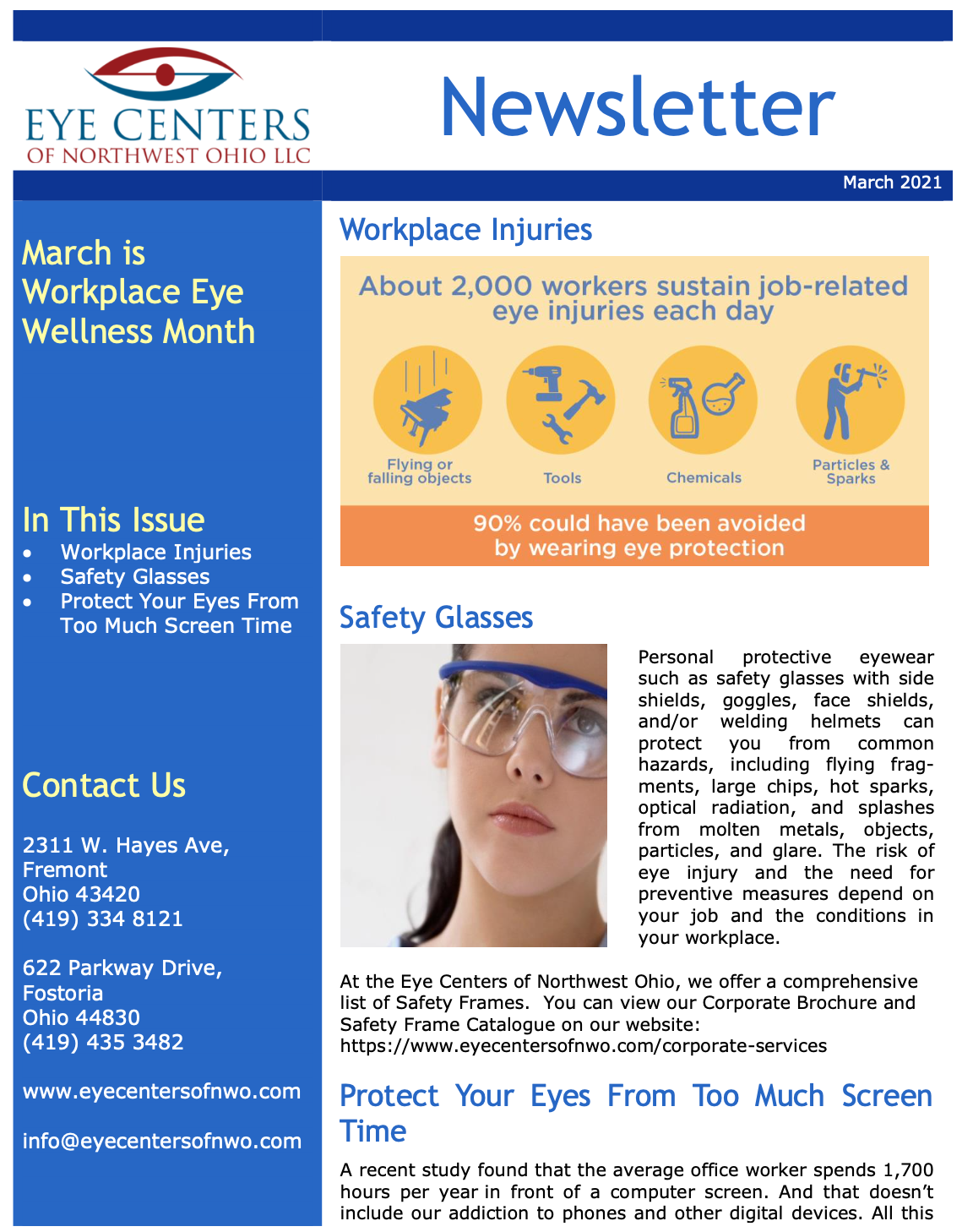 March 2021 Newsletter