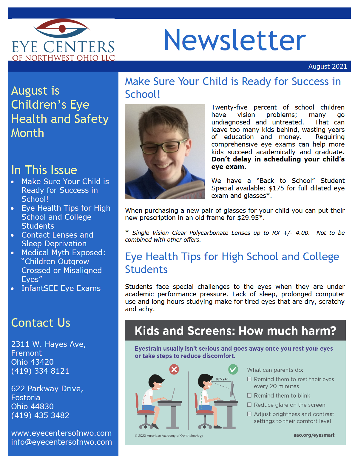 August 2021 Newsletter