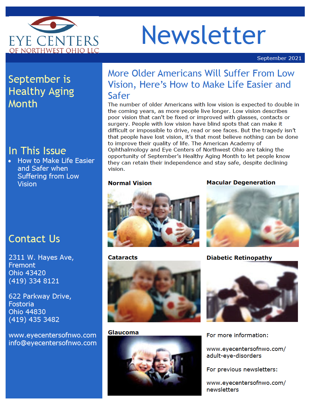 September 2021 Newsletter