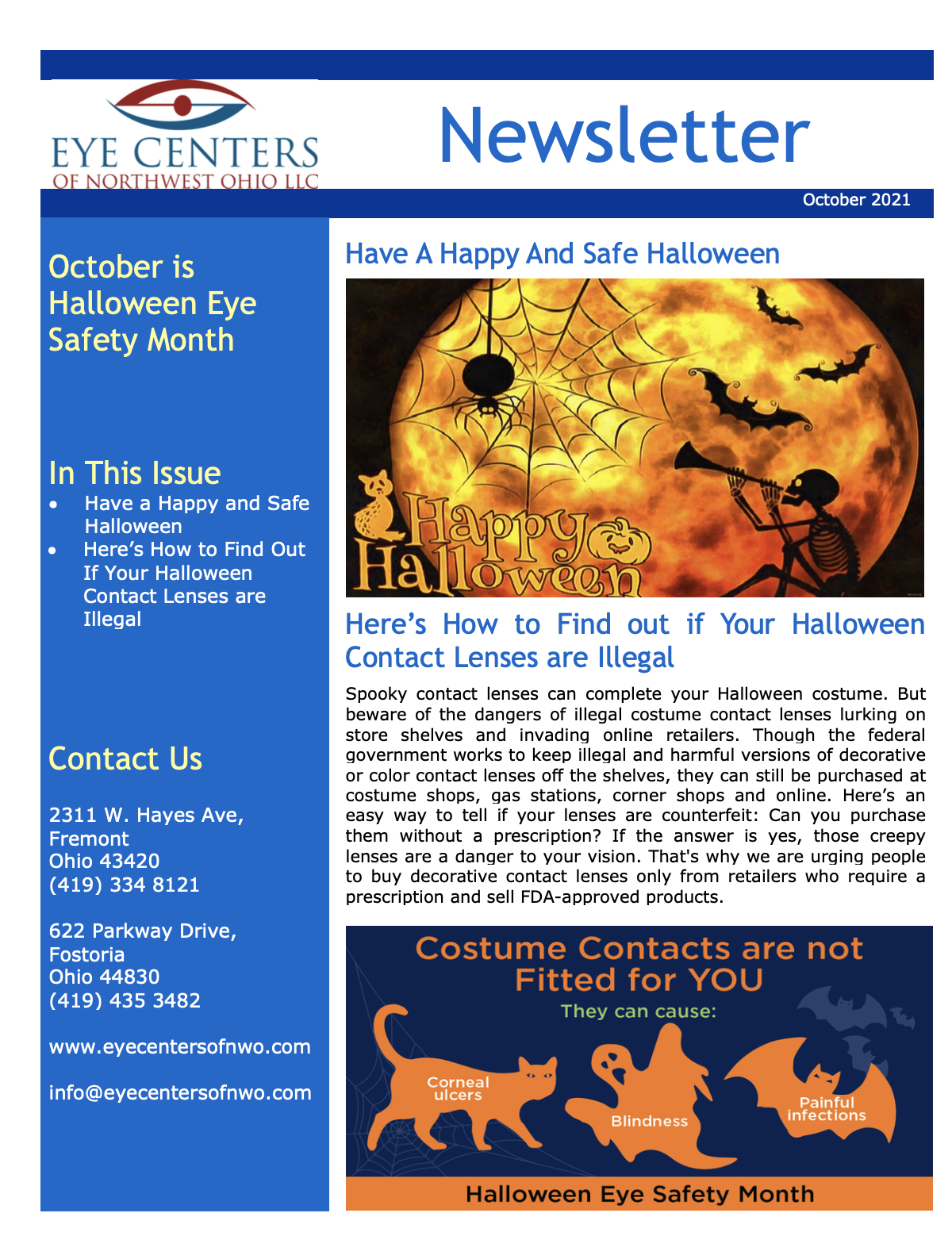 October 2021 Newsletter