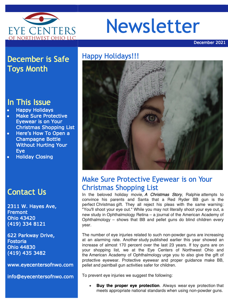 December 2021 Newsletter