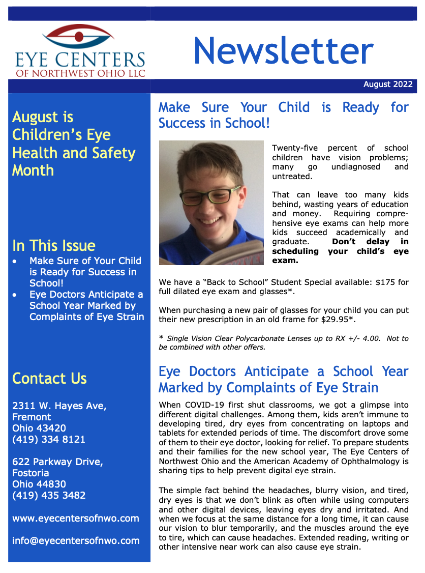 August 2022 Newsletter