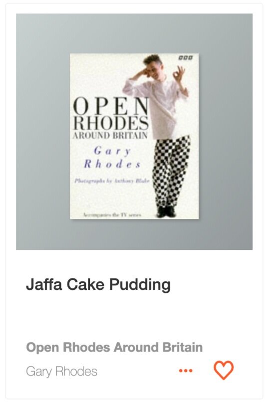 Jaffa Cake Pudding recipe from Open Rhodes Around Britain on ckbk