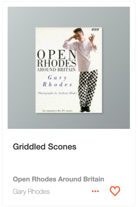 Griddled Scones recipe from Open Rhodes Around Britain on ckbk