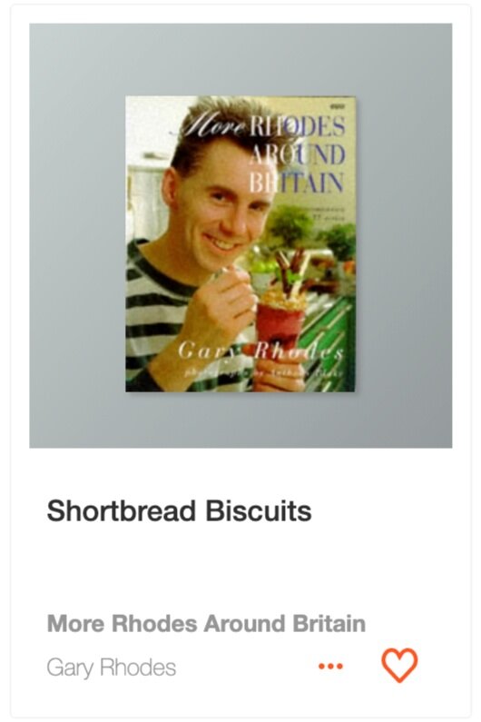 Shortbread Biscuits recipe from More Rhodes Around Britain on ckbk