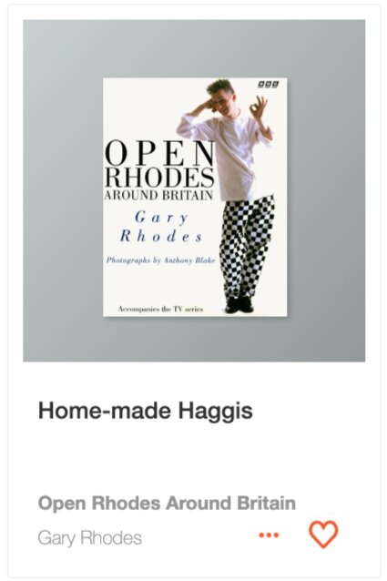 Home-made Haggis recipe from Open Rhodes Around Britain