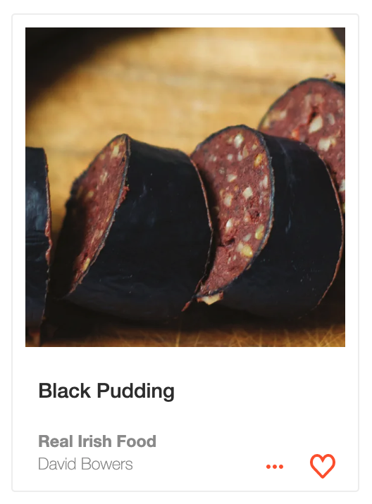 Black Pudding from Real Irish Food