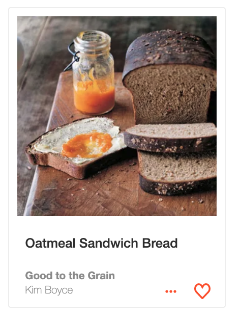 Oatmeal Sandwich Bread from Good to the Grain