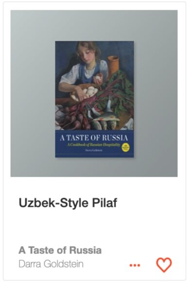 Uzbek-Style Pilaf from A Taste of Russia