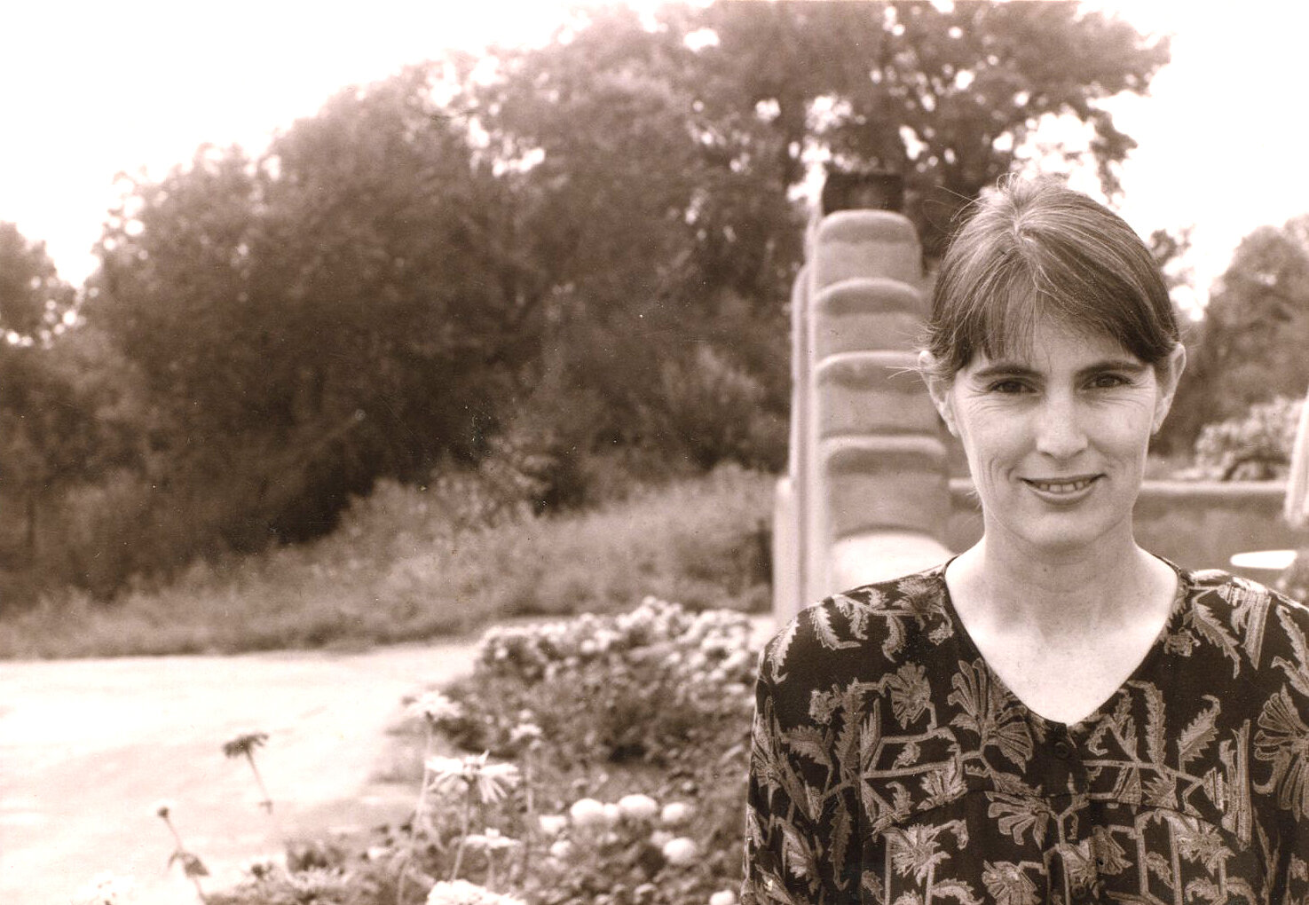 Deborah in 1990, the year The Savory Way was published.