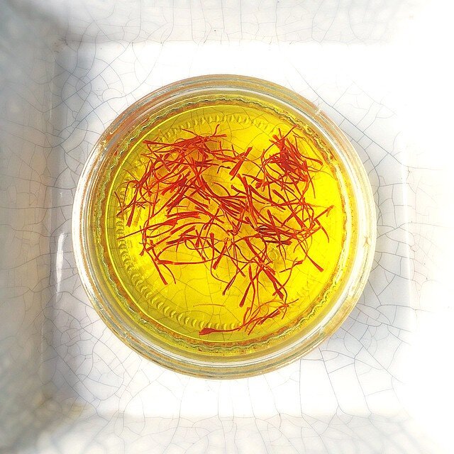 Saffron is used in many Persian dishes for its color, aroma, and flavor.
