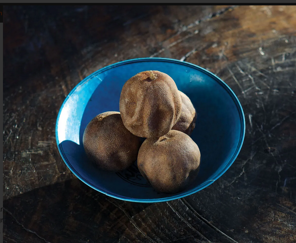 Using dried limes gives a sharp, sour flavor to Persian dishes.
