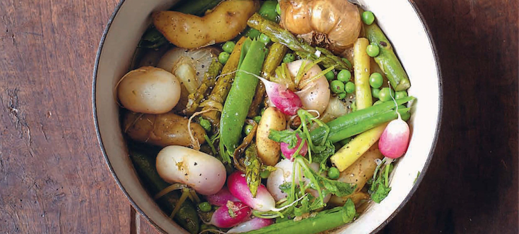 Spring vegetable stew
