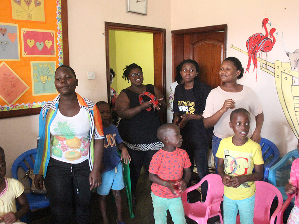 Visit from Victory Christian Centre Youth, Ndeeba