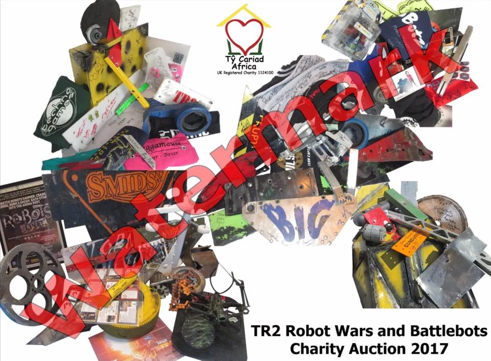 Robot Wars Charity Auction - Total Announced