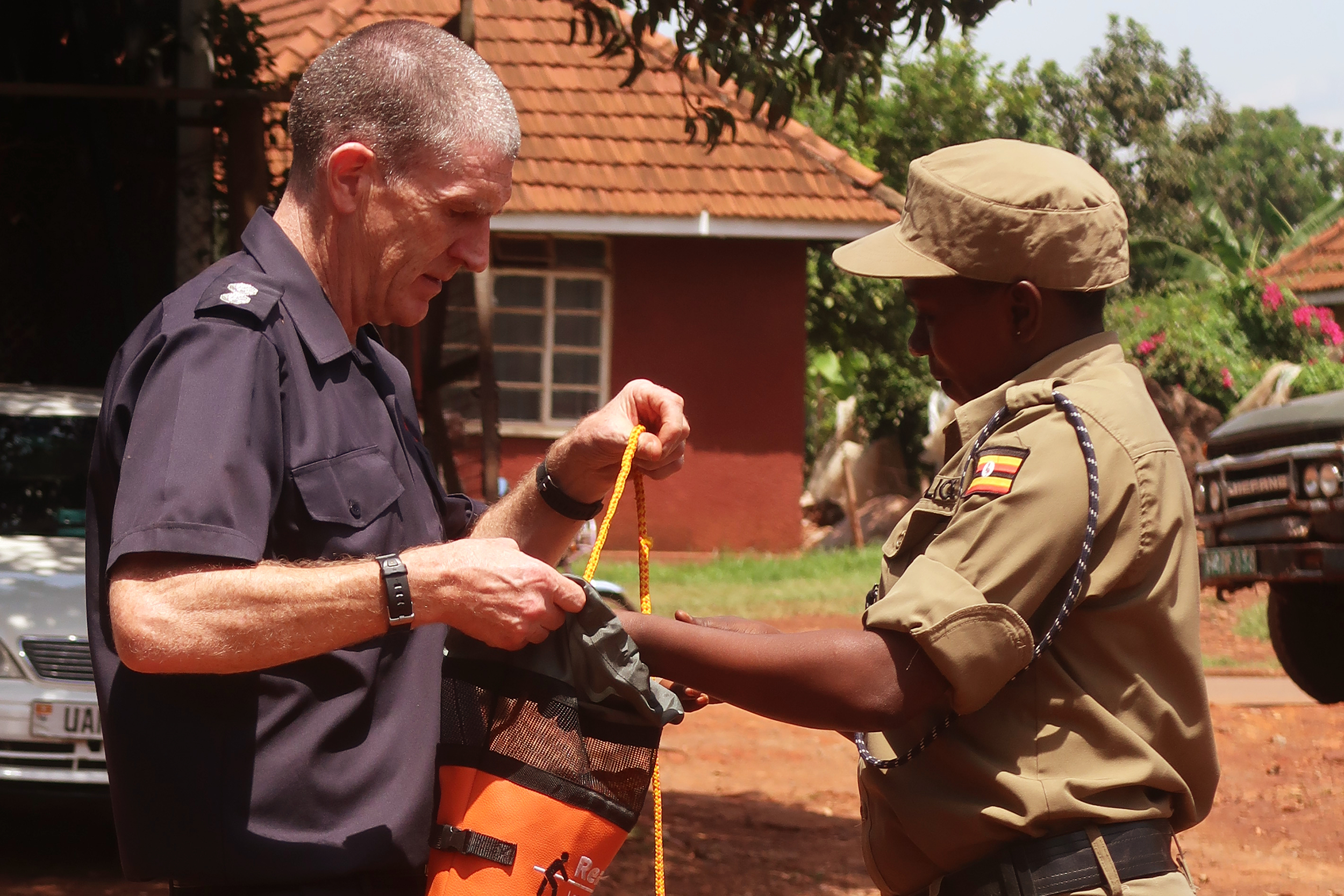 Uganda Fire Service Training is Under Way