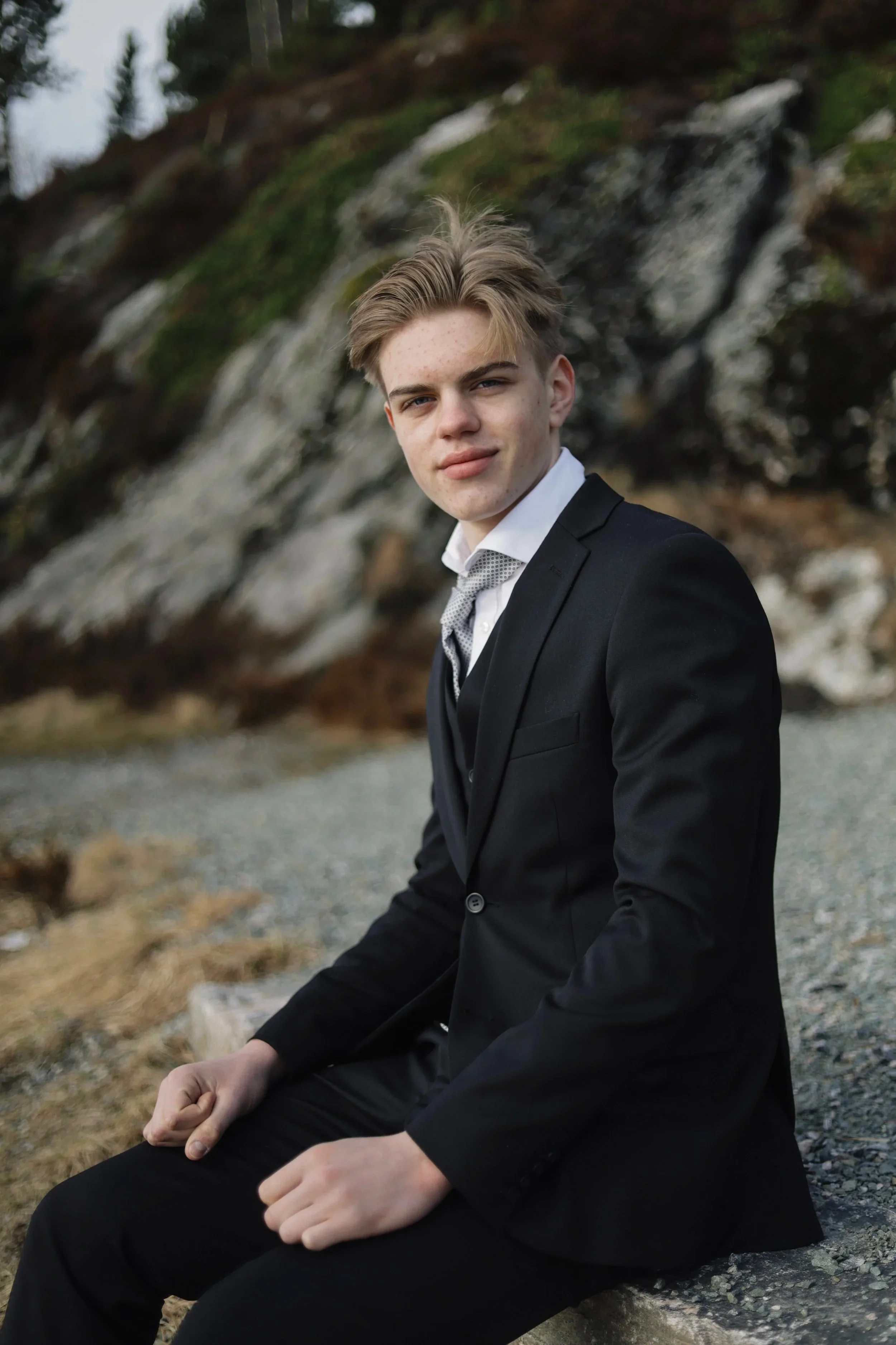 konfirmant portrett i Ålesund
