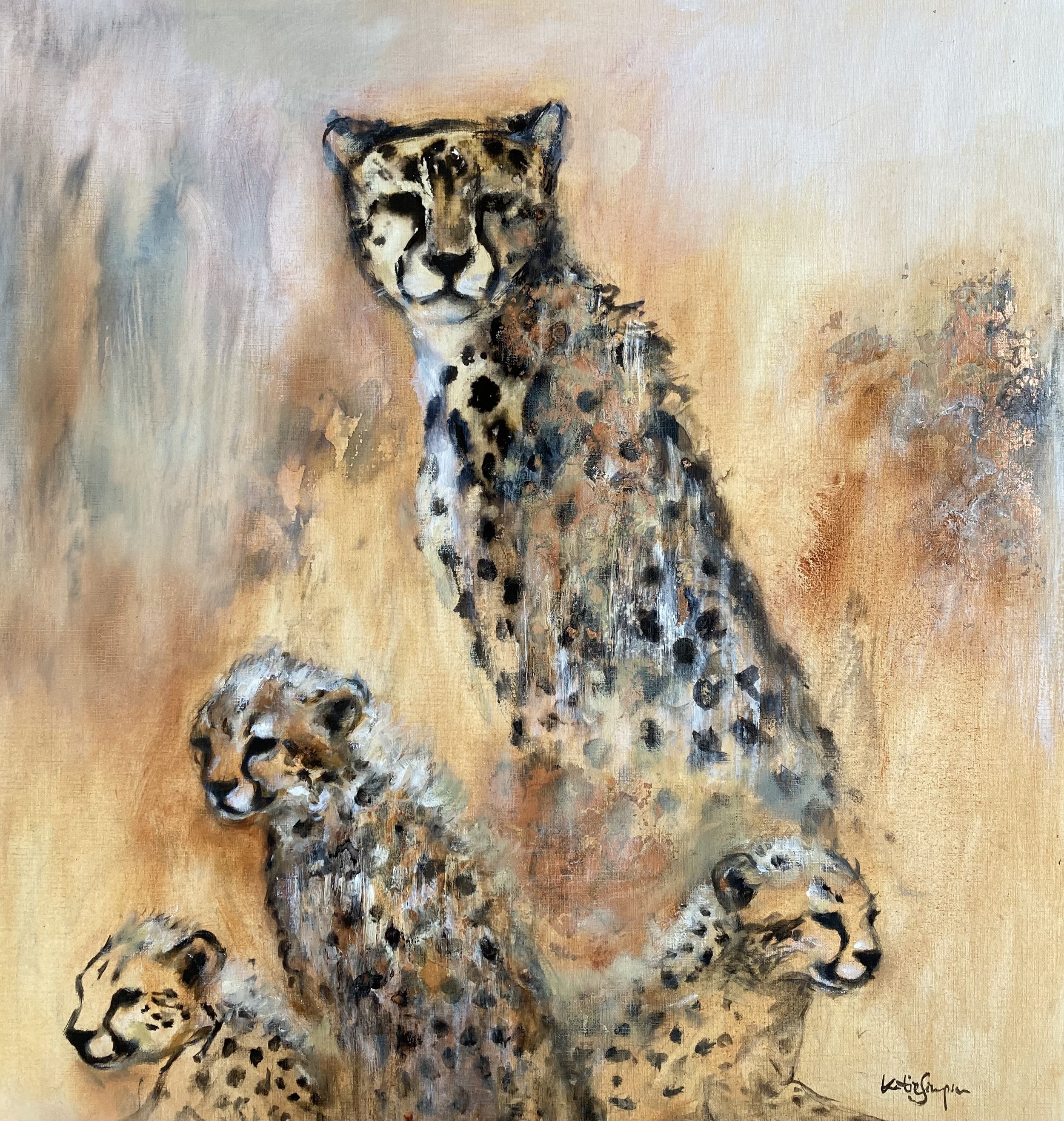 Tsavo Cheetah and Cubs
