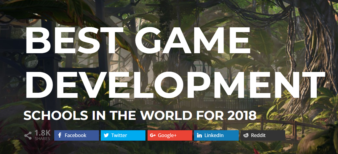 Svenska spelutbildningar i topp på världsrankingen!