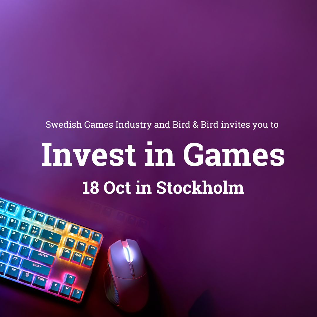 Invest in Games den 18 oktober 2023