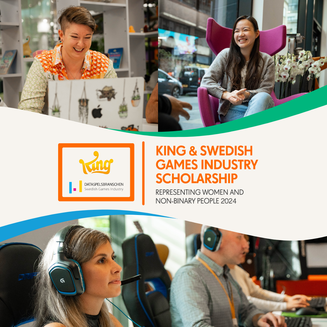 Ansökan är öppen till "King &amp; Swedish Games Industry Scholarship" nu!