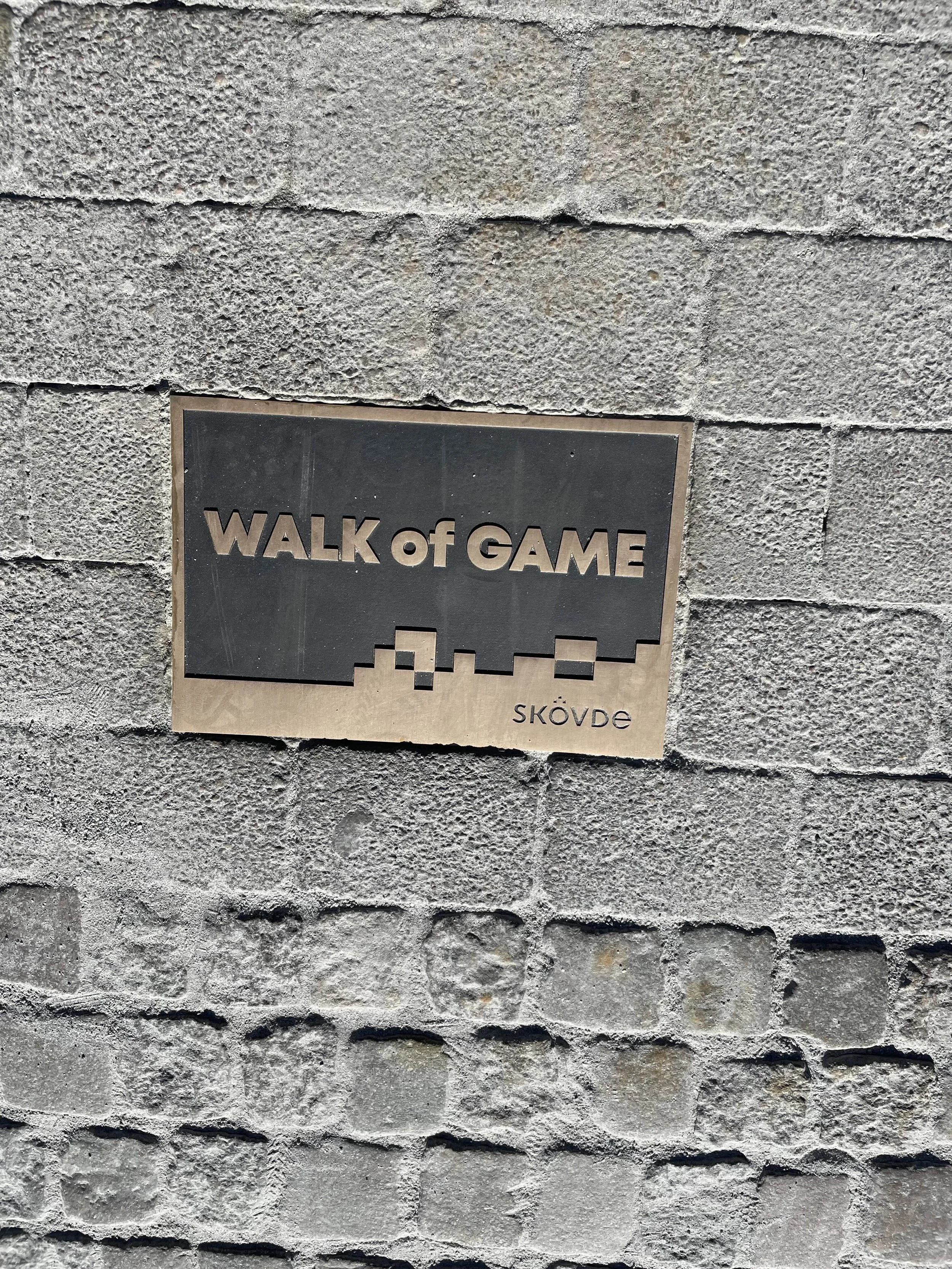 Walk of Game har invigts i centrala Skövde 