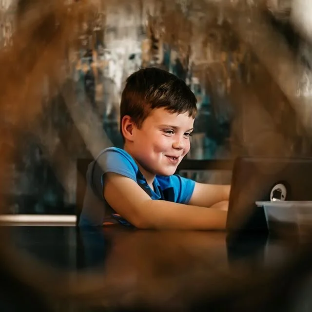 Lil B&rsquo;s teacher asked us to photograph our kids distance learning. Of course I had to play a little with my baby boy. He&rsquo;s not the biggest fan of mommarazzi these days so I had to get sneaky. 😎 .
.
.
#erikareinerphotography #distancelear