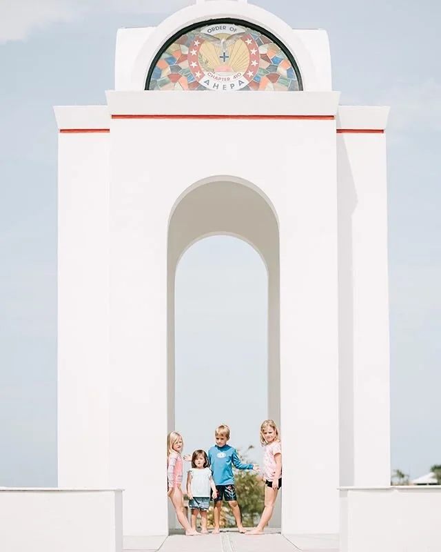 Today was dad&rsquo;s birthday and as we ate lunch we decided the weather might hold up for the @spacex + @nasa Dragon crew launch. We literally made a break for it and loaded up the six cousins and headed for the coast. This will be one of those day