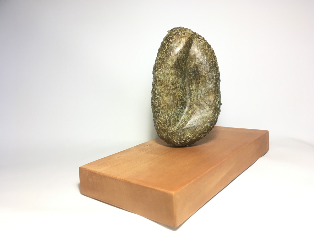 Carved Leaf with two textures